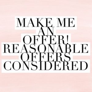 Feel free to make an offer!